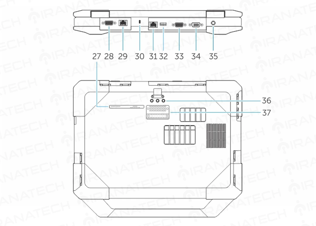 لپ تاپ صنعتی DELL 5414