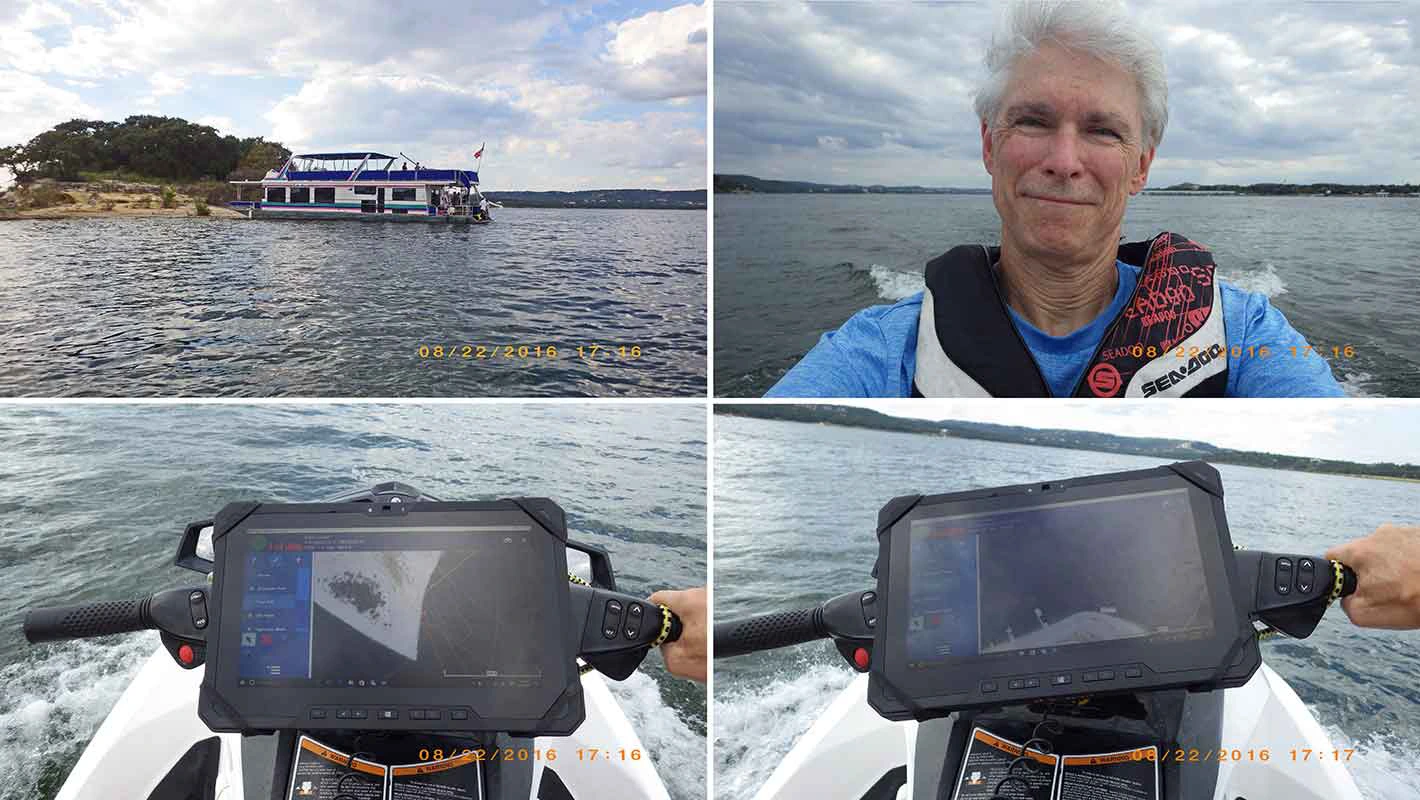 تبلت صنعتی دل ضد آب