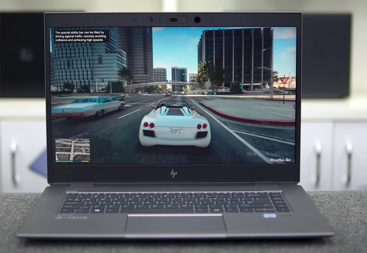 گرافیک لپ تاپ HP ZBook Studio G5