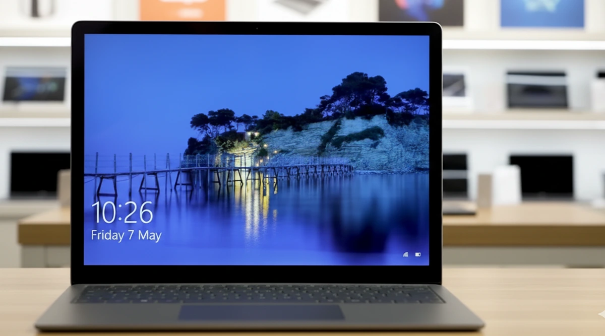 صفحه نمایش سرفیس لپ تاپ 4