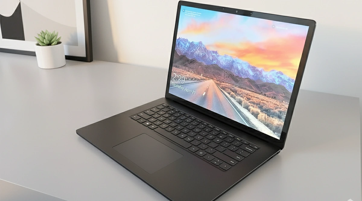 صفحه نمایش سرفیس لپ تاپ 4