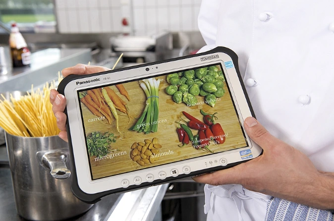 کاربرد متنوع تبلت نظامی Panasonic FZ G1 MK