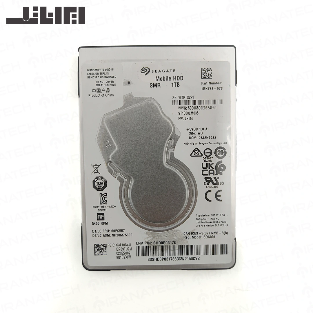 هارد لپ تاپ 1 ترابایت HDD برند Seagate